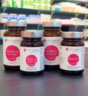 pharmaphant Box mit Vitamin C, Eisen und Magnesium